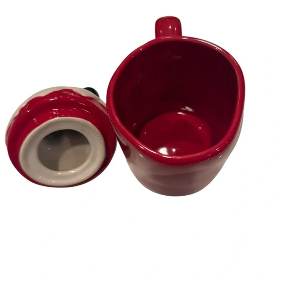 Rae Dunn HO HO HO Coffee Mug - allside red - ceramic
Upside Down Santa NEW - Picture 9 of 15